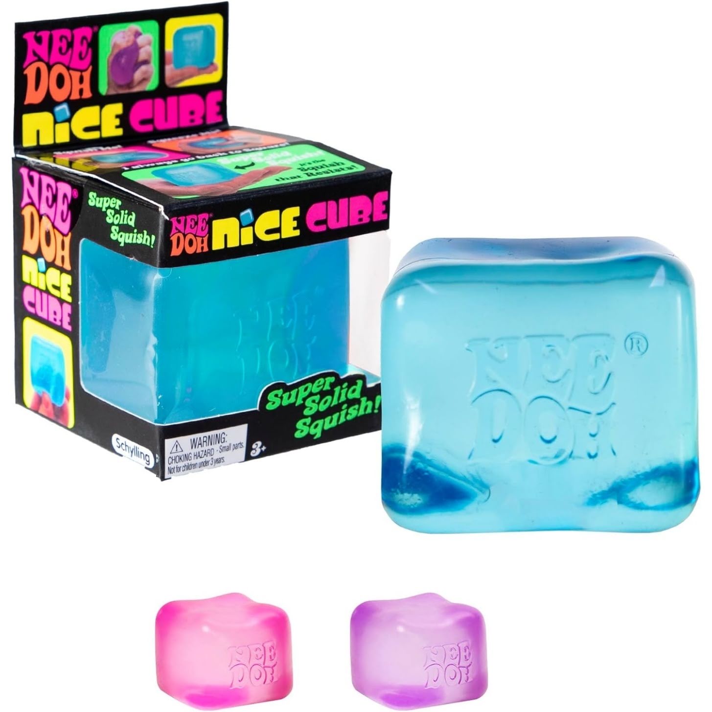 NEEDOH NeeDoh Nice Cube ?C Assorted ?C 1 Pack