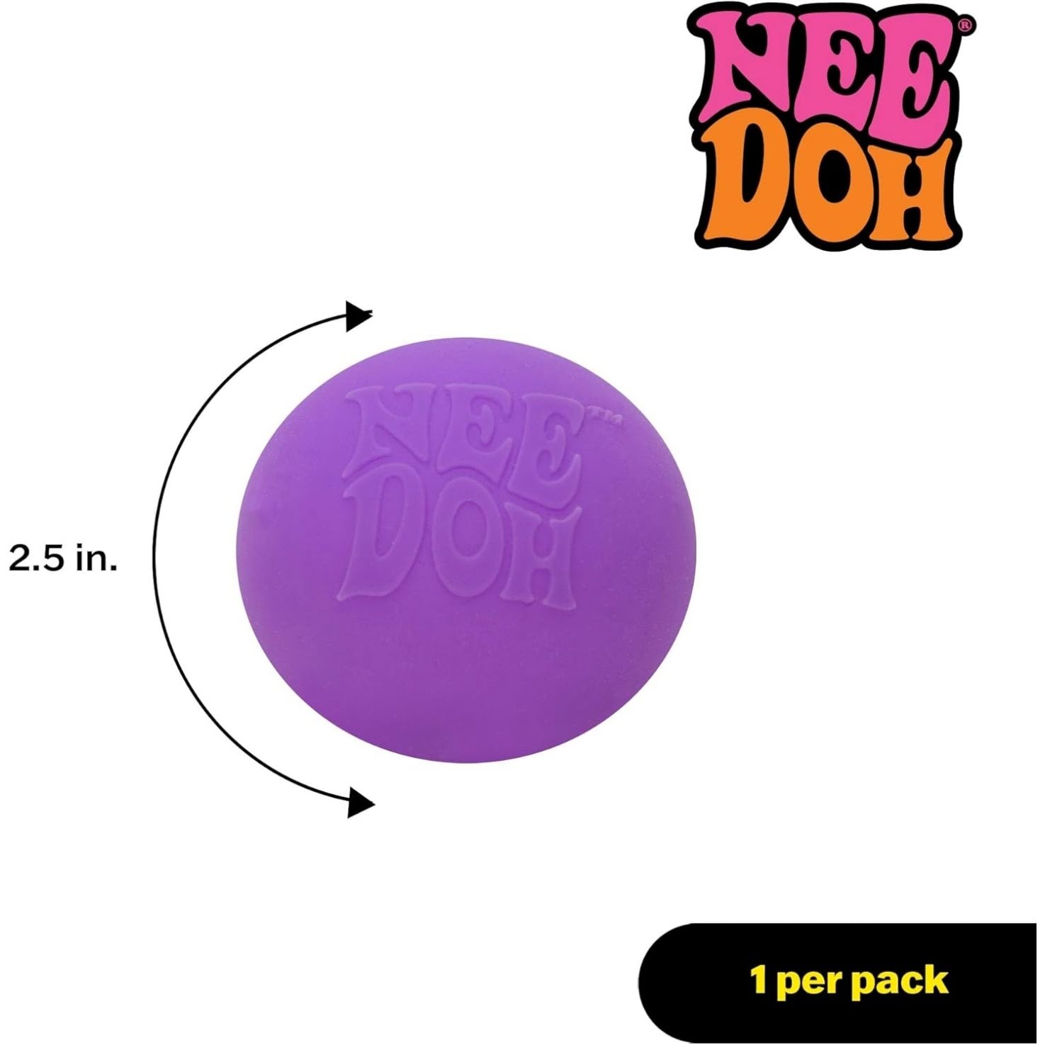 NEEDOH NeeDoh Original Sensory Ball ?C Purple - Image 5