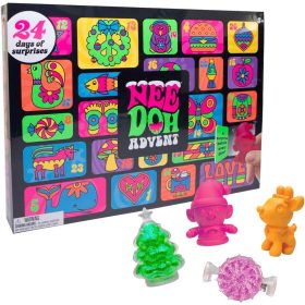 NEEDOH NeeDoh Advent Calendar ?C 24 Sensory Toys