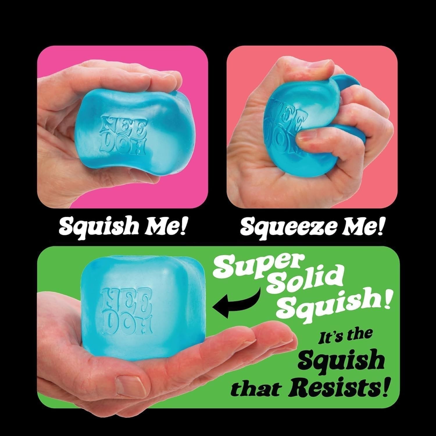 NEEDOH NeeDoh Nice Cube ?C Solid Squish ?C 2.25?? Cube - Image 5