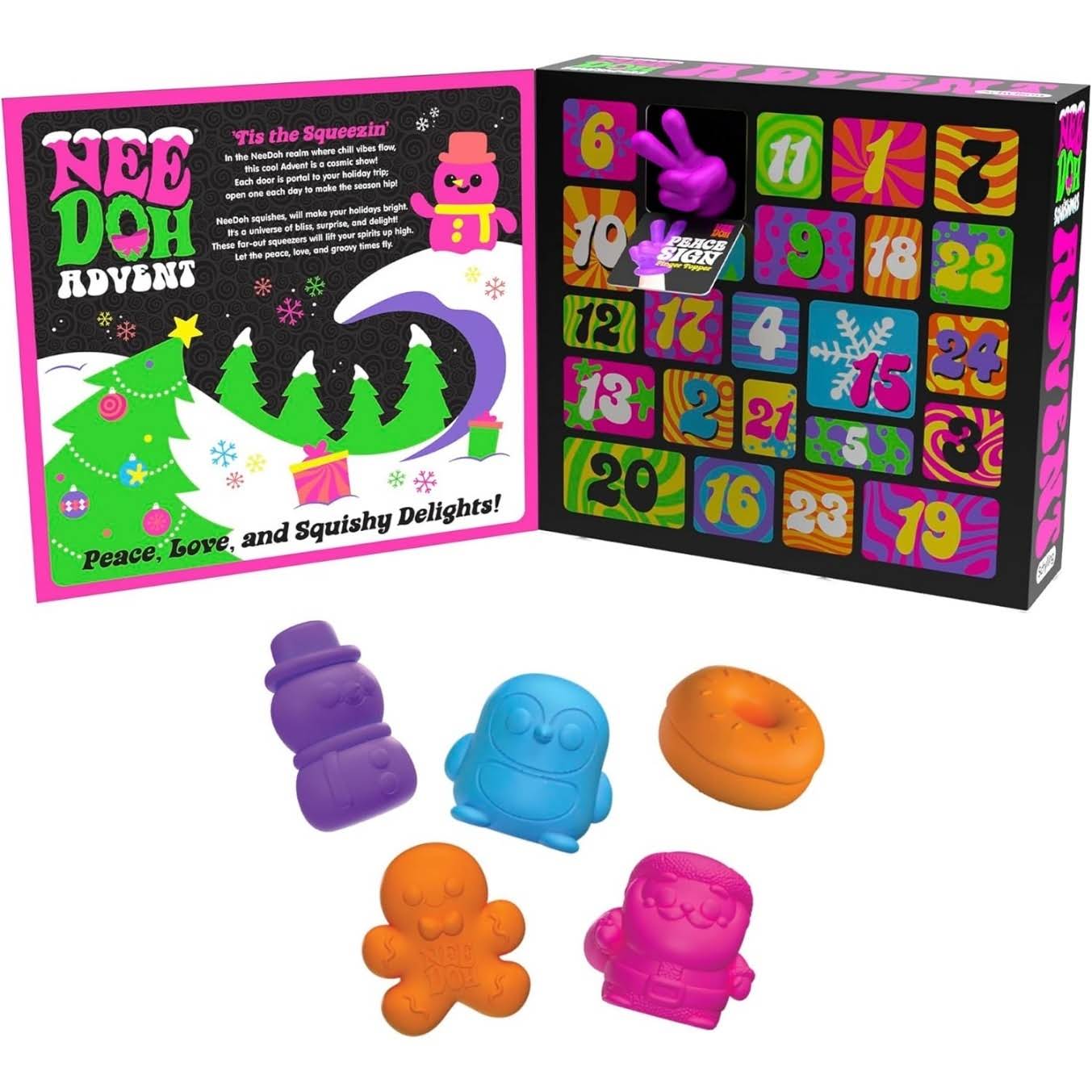 NEEDOH NeeDoh Squishmas Advent Calendar ?C 24 Mini Toys - Image 2