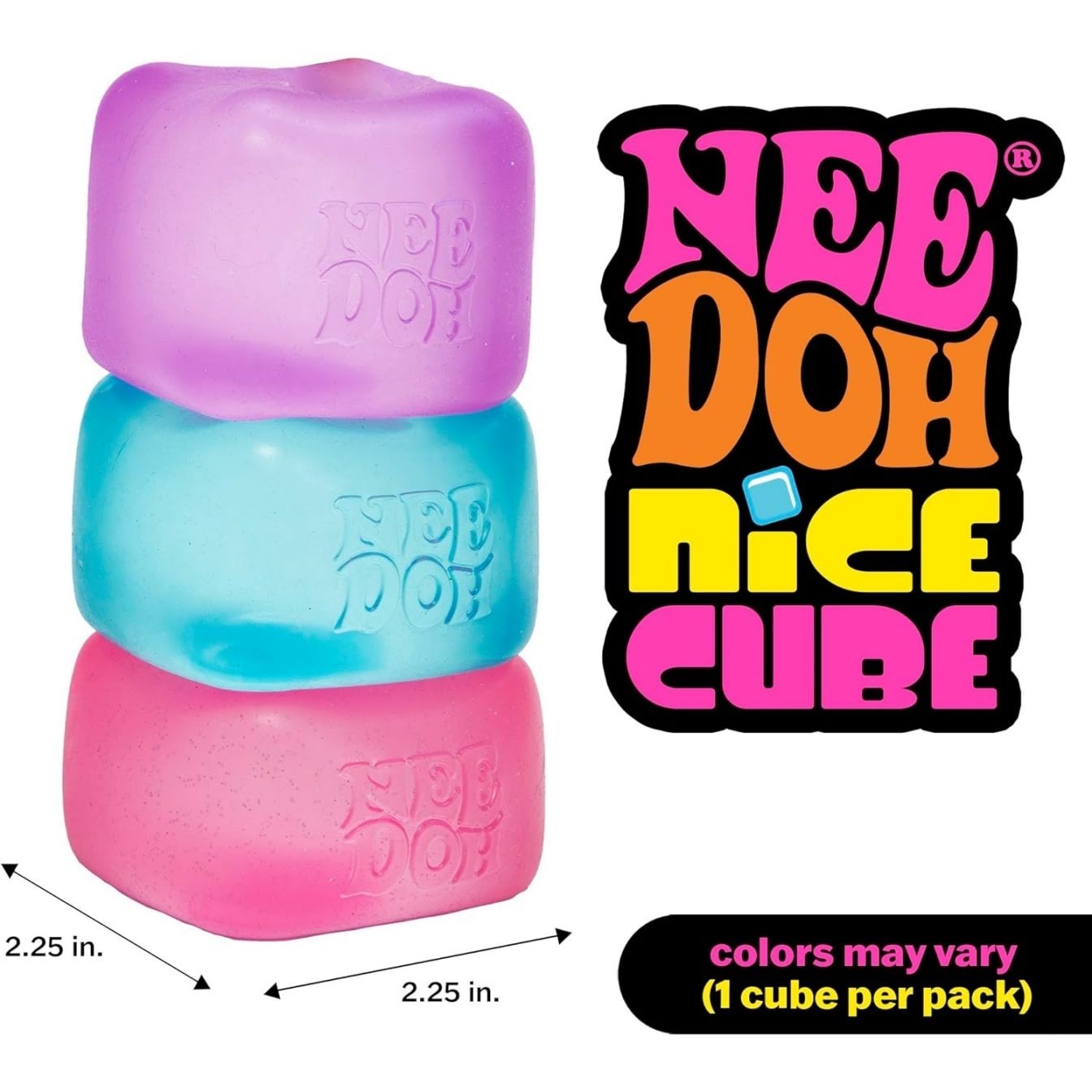 NEEDOH NeeDoh Nice Cube ?C Assorted ?C 1 Pack - Image 7