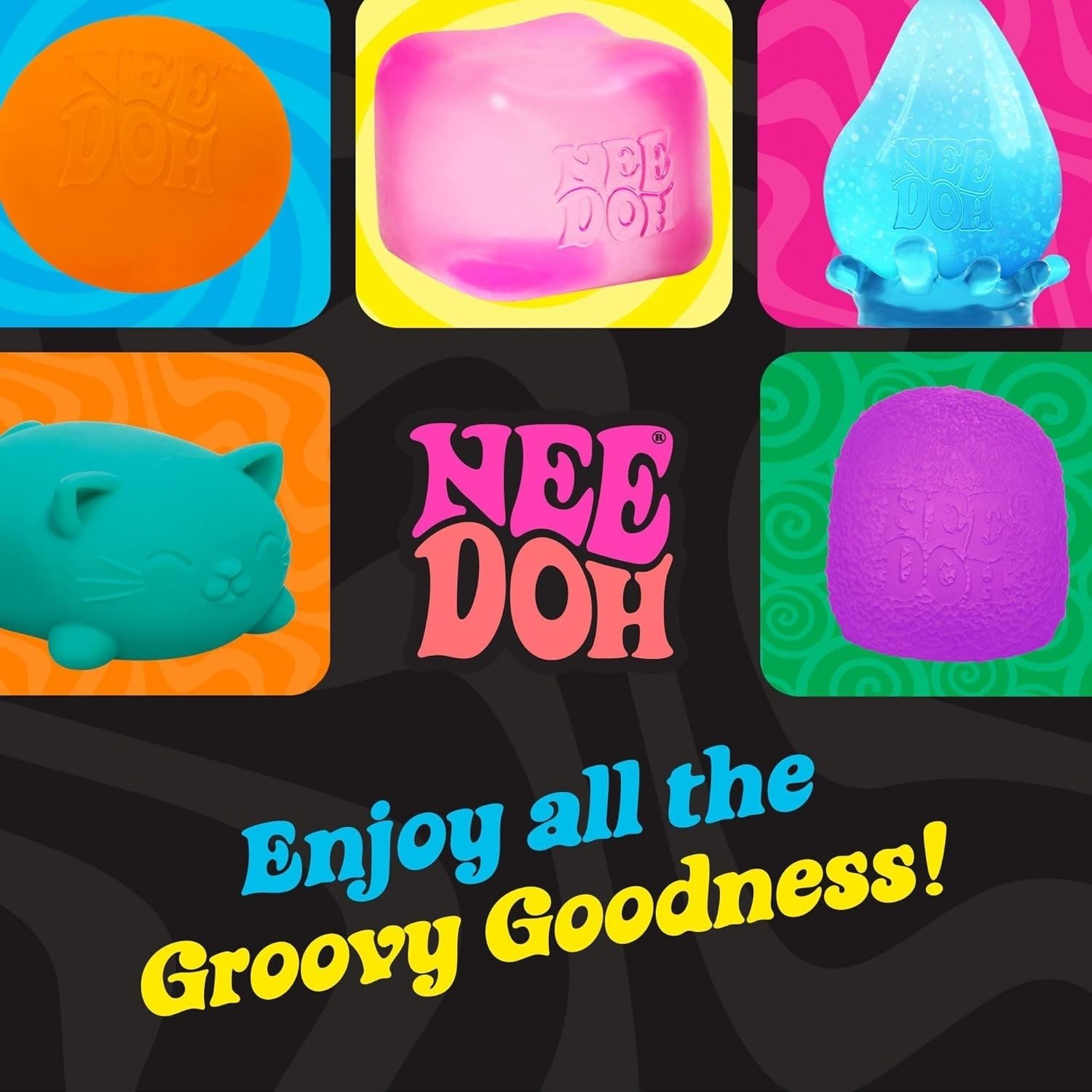 NEEDOH NeeDoh Teenie Globs ?C Mini Sensory Balls ?C 18 Pack - Image 6